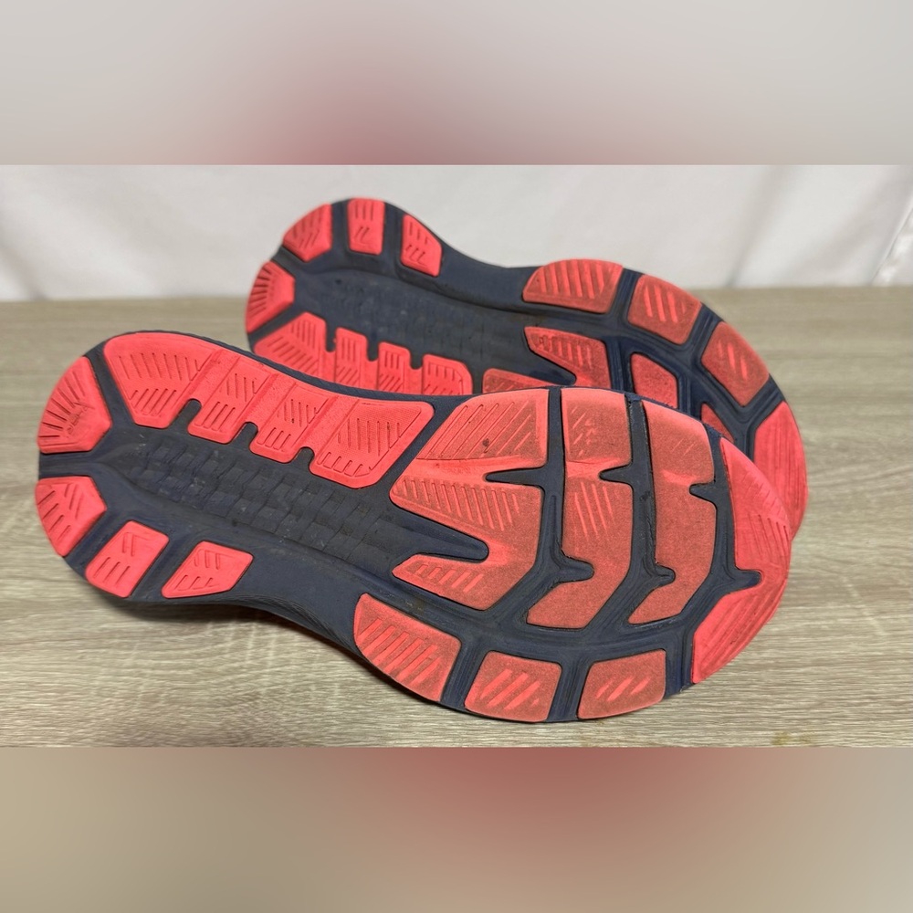 Asics Gel Kayano Lite 2 Navy Coral Running Shoes Womens 6.5 - Picture 6 of 7